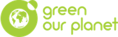Green Our planet logo